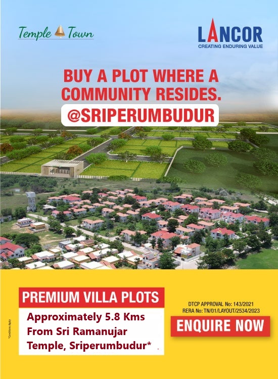Plots for sale in Sriperumbudur